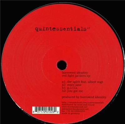 Borrowed Identity - Red Light Jackers EP download mp3 flac