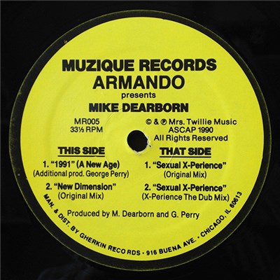 Armando Presents Mike Dearborn - 1991 (A New Age) download mp3 flac