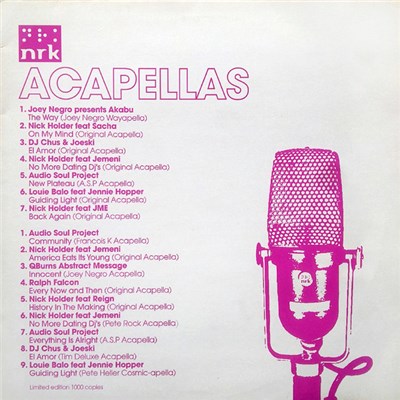 Various - NRK Acapellas (Volume 1) download mp3 flac
