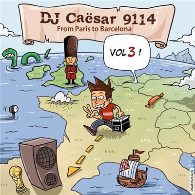 DJ Caësar 9114 - Vol. 3: From Paris To Barcelona download mp3 flac