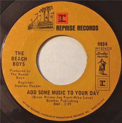 The Beach Boys - Add Some Music To Your Day download mp3 flac