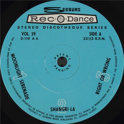 Unknown Artist - Rec-O-Dance Discotheque Series Vol. 39 download mp3 flac
