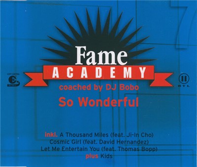 Fame Academy Coached By DJ BoBo - So Wonderful download mp3 flac