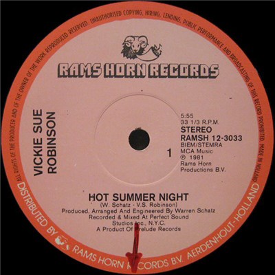 Vickie Sue Robinson - Hot Summer Night download mp3 flac