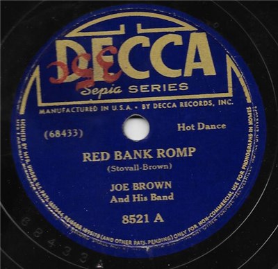 Joe Brown And His Band - Red Bank Romp / Beaumont Street Blues download mp3 flac