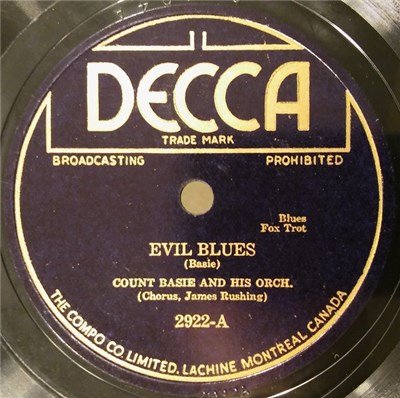 Count Basie And His Orch. - Evil Blues / Jive At Five download mp3 flac