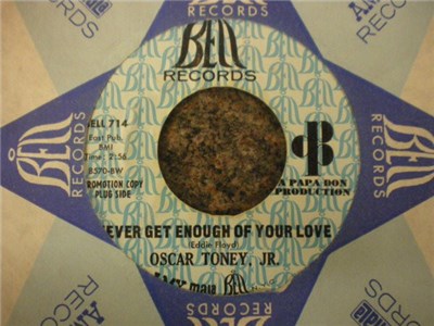 Oscar Toney Jr. - Never Get Enough Of Your Love / A Love That Never Grows Cold download mp3 flac