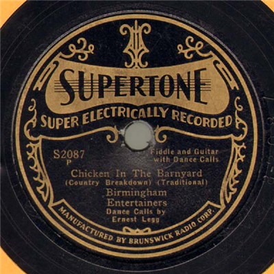 Birmingham Entertainers / The Tennessee Ramblers - Chicken In The Barnyard / A Fiddler's Contest download mp3 flac