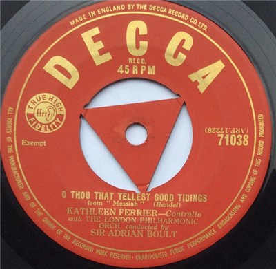 Kathleen Ferrier - O Thou That Tellest Good Tidings / Return, O God Of Hosts download mp3 flac