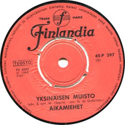 Aikamiehet - Yksinäisen Muisto download mp3 flac