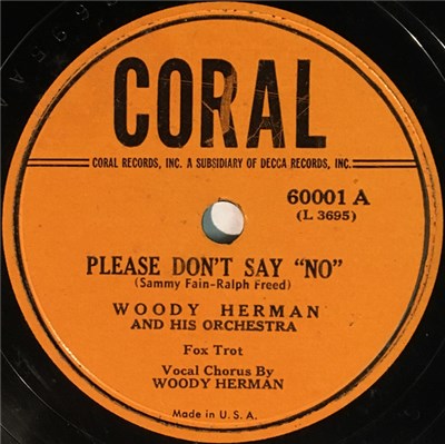 Woody Herman And His Orchestra - Please Don't Say "No" download mp3 flac
