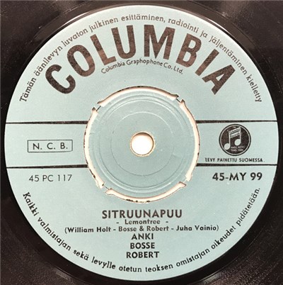 Anki Bosse Robert - Sitruunapuu / Viimeinen Vihellys download mp3 flac