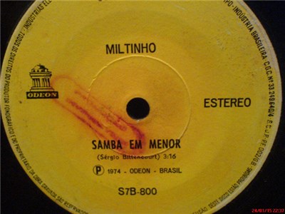 Miltinho - Samba em Menor / Eu Sei Viver download mp3 flac