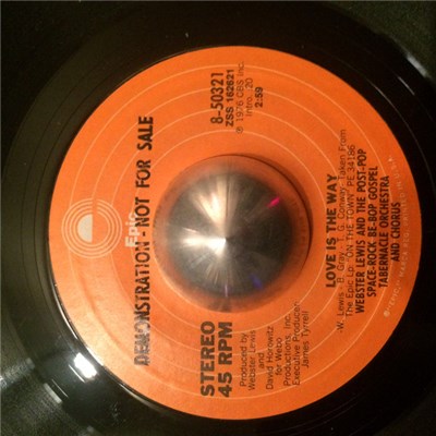 Webster Lewis And The Post-Pop Space-Rock Be-Bop Gospel Tabernacle Orchestra And Chorus - Love Is The Way download mp3 flac