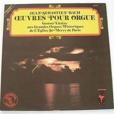 Johann Sebastian Bach, Gaston Litaize - OEUVRES POUR ORGUE download mp3 flac