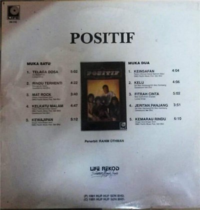 Positif - Rindu Terhenti download mp3 flac