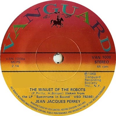 Jean-Jacques Perrey - The Minuet Of The Robots / Porcupine Rock download mp3 flac