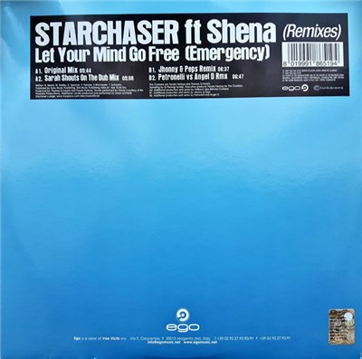 Starchaser Ft. Shena - Let Your Mind Go Free (Emergency) (Remixes) download mp3 flac
