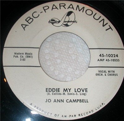 Jo Ann Campbell - Eddie My Love / It Wasn't Right download mp3 flac