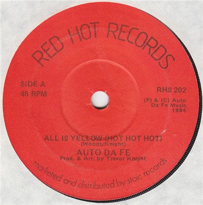 Auto Da Fé - All Is Yellow, Hot, Hot, Hot download mp3 flac