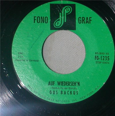 Gus Backus - Auf Wiederseh'n download mp3 flac
