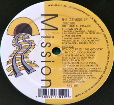 The Todd G. Project / Ron Co Pres. "The Gooch" - The Genesis Ep download mp3 flac