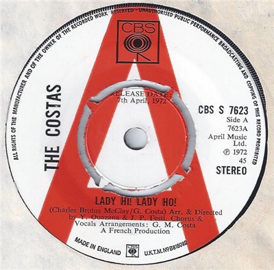The Costas - Lady Hi! Lady Ho! download mp3 flac