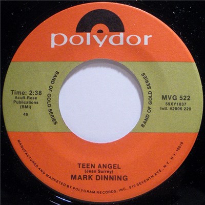 Mark Dinning - Teen Angel / Bye Now Baby download mp3 flac
