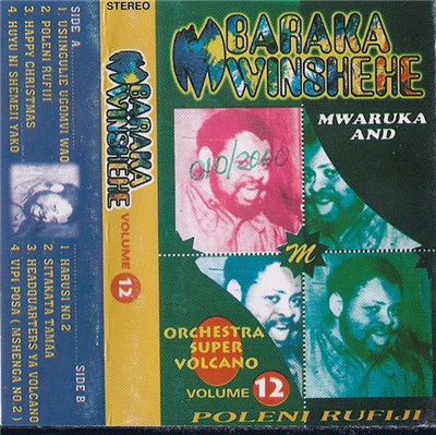 Mbaraka Mwinshehe & Orchestra Super Volcano - Poleni Rufiji - Volume 12 download mp3 flac