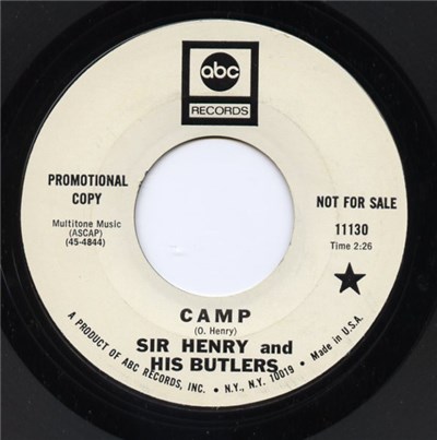 Sir Henry & His Butlers - Camp / Pretty Style download mp3 flac