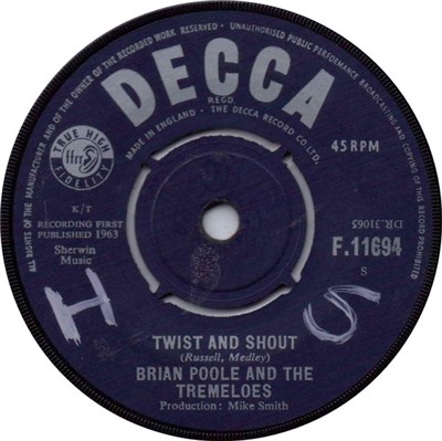 Brian Poole And The Tremeloes - Twist And Shout download mp3 flac