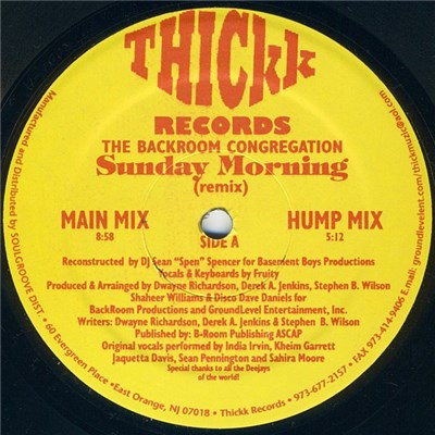 The Backroom Congregation - Sunday Morning (Remix) download mp3 flac