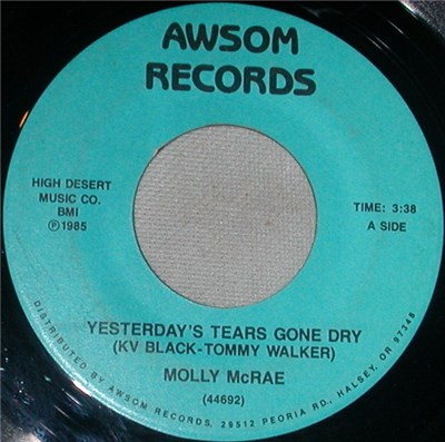 Molly Mcrae - Yesterday's Tears Gone Dry / You're Loving Him Wrong download mp3 flac