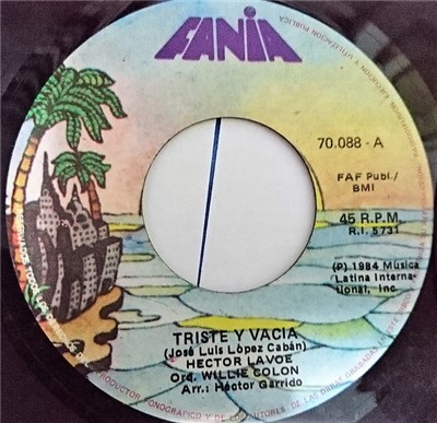 Hector Lavoe, Willie Colón - Triste y Vacia / Pase La Noche Fumando download mp3 flac