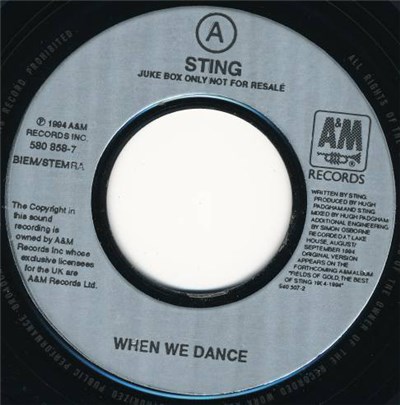 Sting - When We Dance download mp3 flac