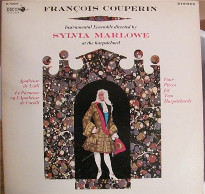 Sylvia Marlowe, Samuel Baron, Isidore Cohen, Ronald Roseman, Charles McCracken, Kenneth Cooper - Francois Couperin: Apotheose de Lulli/Four Pieces for Two Harpsichords download mp3 flac