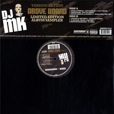 Various - DJ MK - Above Board - Limited Edition Album Sampler download mp3 flac