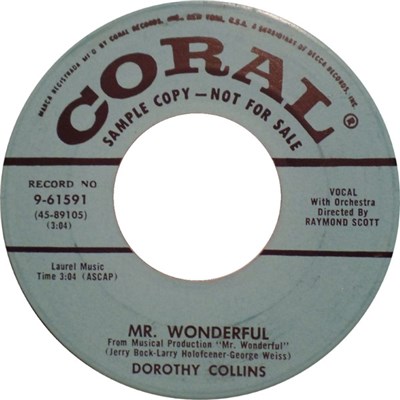Dorothy Collins - Mr. Wonderful download mp3 flac