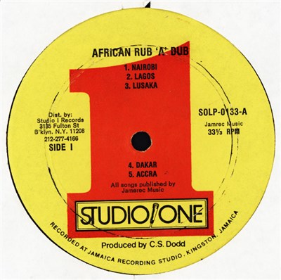 Dub Specialist - African Rub 'A' Dub download mp3 flac